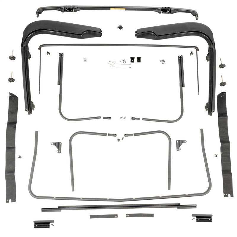 Factory Soft Top Hardware 13510.03